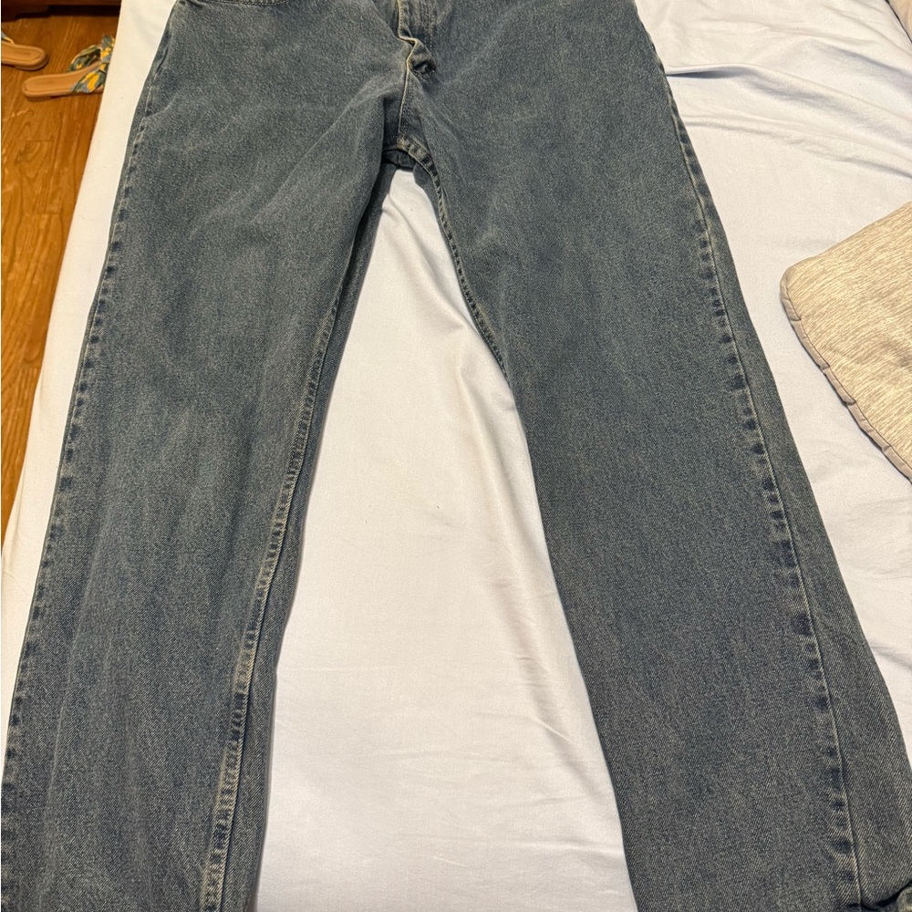Magellan Outdoors Relaxed Fit Blue Jeans